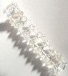 Quartz Crystal Diamond Bracelet